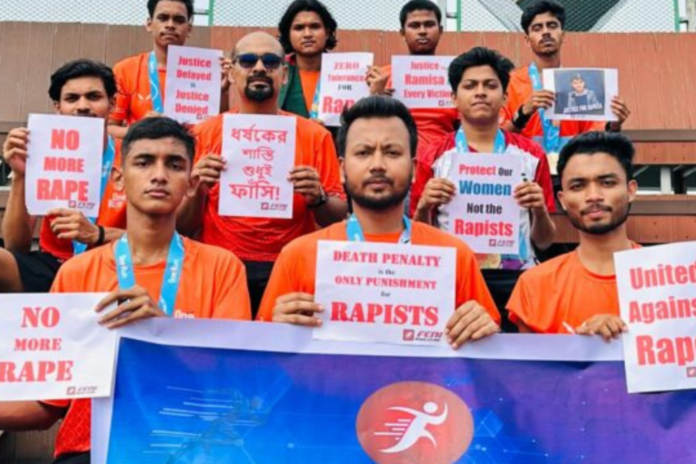 আন্তর্জাতিক রানিং ইভেন্টে জাইমা রহমান, নজর কাড়ল ফেনী রান ক্লাব