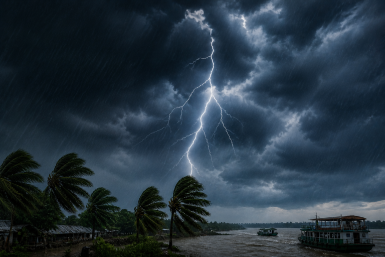 সন্ধ্যার মধ্যে ৪ অঞ্চলে ঝড়ো হাওয়ার সম্ভাবনা