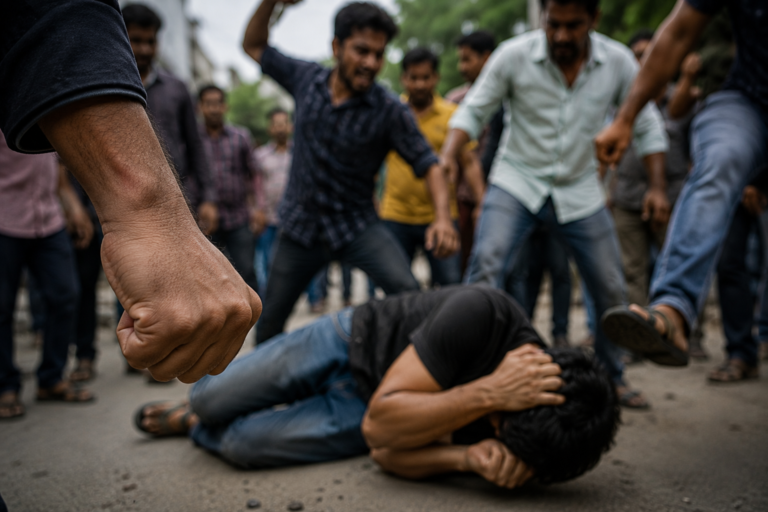 মুন্সিগঞ্জে চোর সন্দেহে গণপিটুনিতে যুবকের মৃত্যু