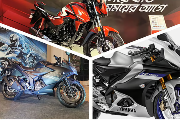 জাপানি মোটরসাইকেলের দখলে দেশের বাজার, বিক্রিতে শীর্ষে ইয়ামাহা