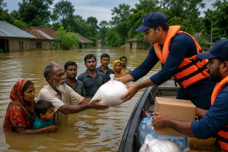 ত্রাণ কার্যক্রমে গতি আনতে হবে, বন্যার্তদের পুনর্বাসনেও জরুরি উদ্যোগ প্রয়োজন