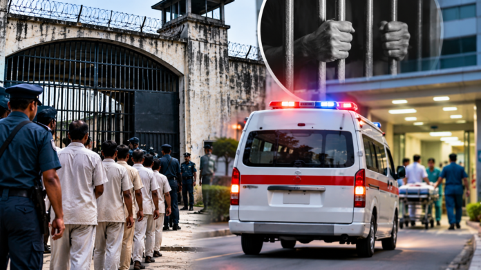 কারাগারে বন্দীদের চিকিৎসা ও কারাবন্দীর মৃত্যু